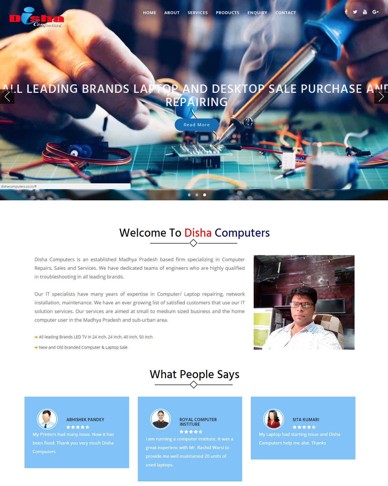 Disha Computers Repairing Center in Tikamgarh, Madhya Pradesh