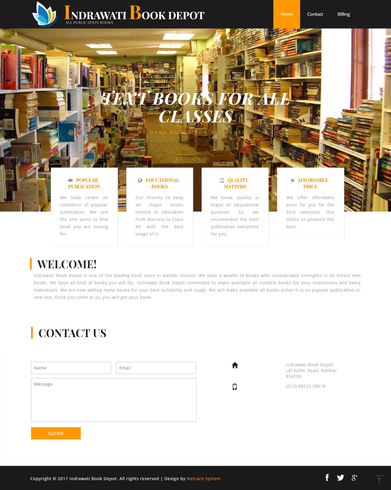 Indrawati Book Depot in Katihar